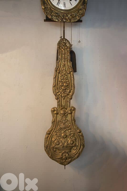 bronze wall clock 3