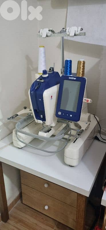 brother vr embroidery machine 1