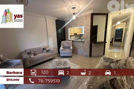 Barbara 120m2 | Furnished | Decorated | Prime Location | PA |