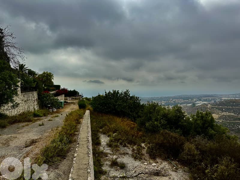 850 SQM  Land in Hboub, Jbeil with Full Sea View ( Unblockable) 1