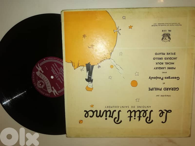 Le Petit Prince audiobook vinyl 0