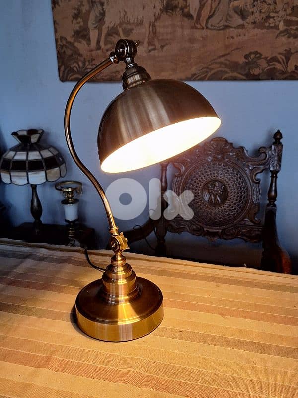 brass vintage lamp 0
