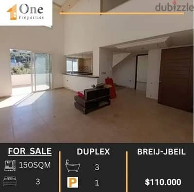 DUPLEX FOR SALE IN BREIJ-JBEIL