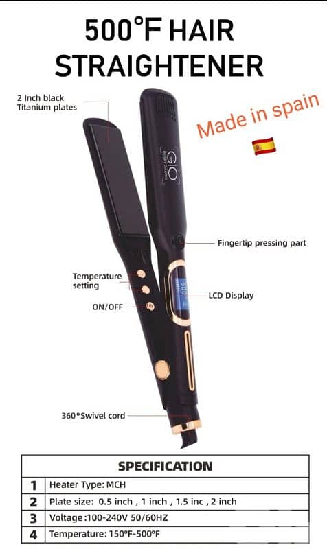 hottest hair straightener professional 0