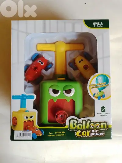 balloon car air power