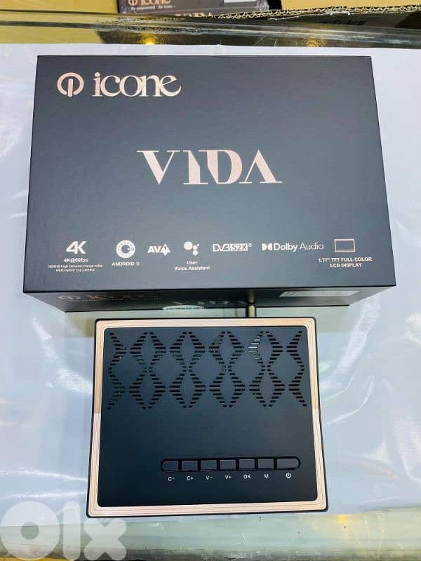 Icone vida receiver 4k andriod ريسيفر 3