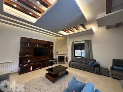 200 Sqm Furnished Apartment For Sale In Oyoun شقة للبيع في العيون