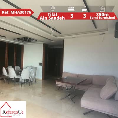 Luxurious apartment in tilal ain saade شقة فخمة للبيع في تلال عين سعاد