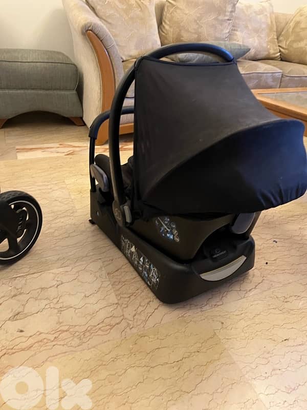 Bebe-Confort Nova stroller / car seat and base 4