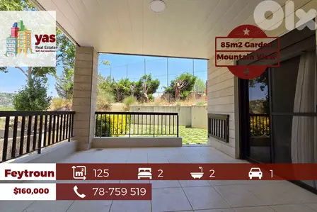 Feytroun 125m2 | 85m2 Garden | Well Maintained | Calm | DA/KH/JK