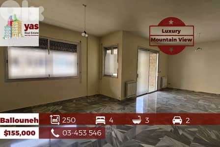 Ballouneh 250m2 | Luxury | Prime Location | Catch | TO
