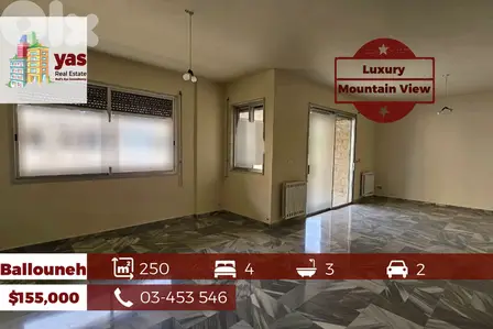 Ballouneh 250m2 | Luxury | Prime Location | Catch | TO