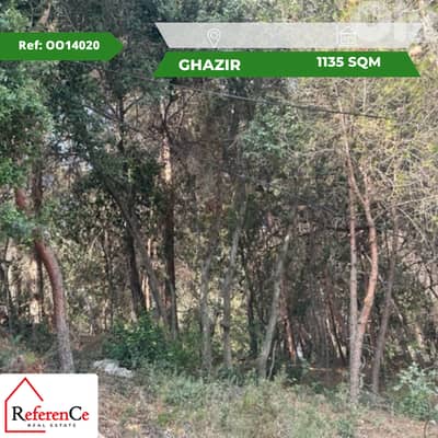 Prime location land in Ghazir أرض بموقع مميز في غزير