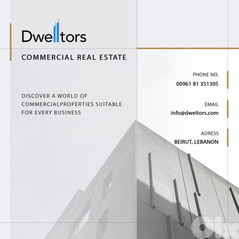 Warehouse for rent in Mkalles - 650 MT2 - 4.5 Mt Height 0
