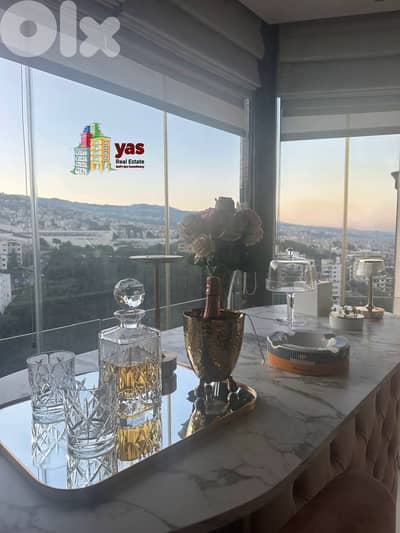 Dbayeh 160m2 | 80m2 Terrace|Furnished/Decorated|Excellent Condition|PA
