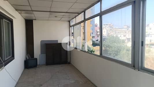 Rooftop 130m 2Bedroom+50m Terrace Rent Achrafieh Cornich Nahr Beirut