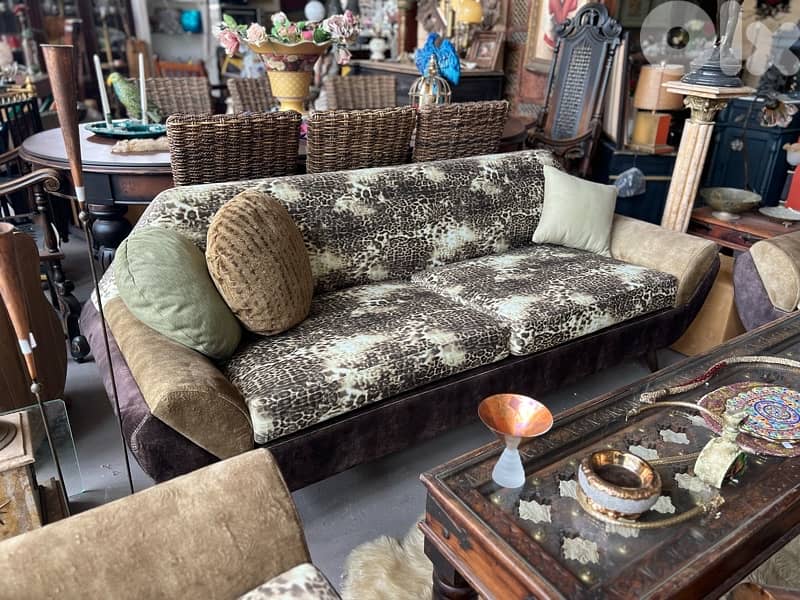 set of 1950s sofa one big 2 single 1
