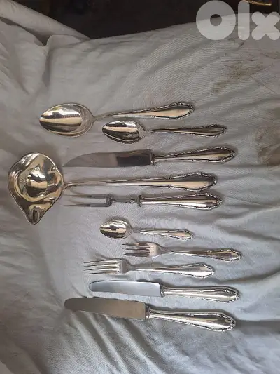 cutlery set 100 psc silver of Germany