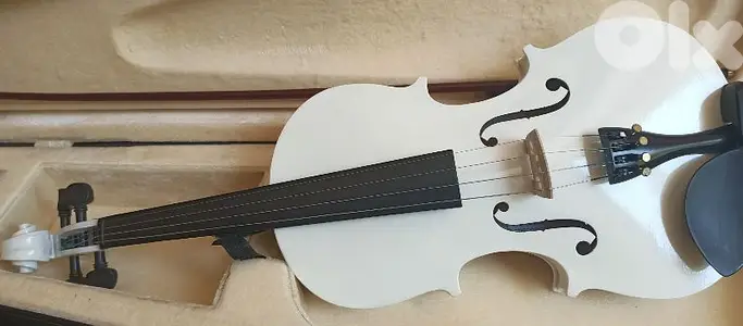 white violin