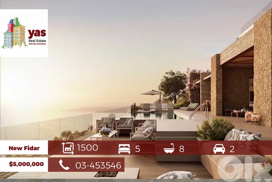 New Fidar 1500m2 | Villa | Luxury Decorated | Super Deluxe|Sea View|PA 0