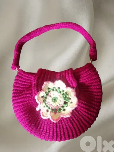 crochet handbag
