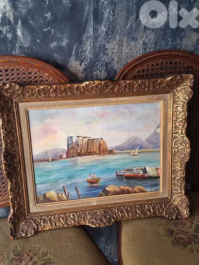 european handpainted painting