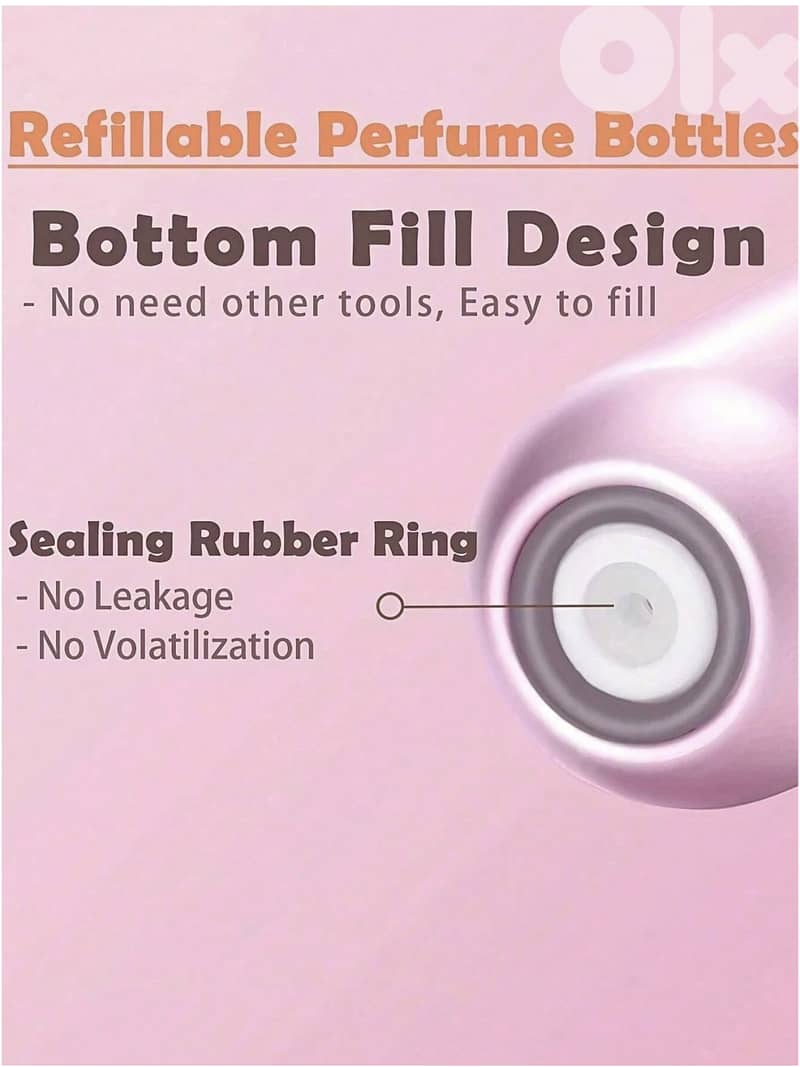 Refillable Perfume Atomizer Bottle,Perfume Travel Spray 5ml 1