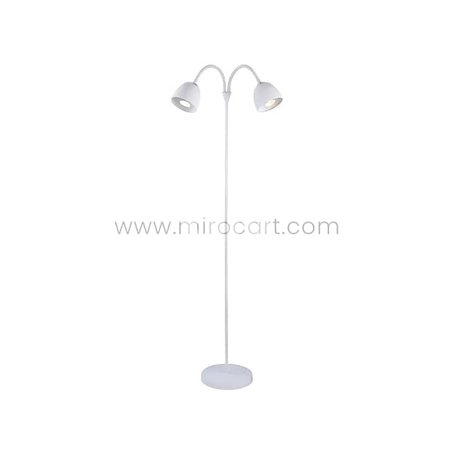 Twin-Head FJORD Floor Lamp – Sleek 140cm Metal Frame, 3 Color Options 5