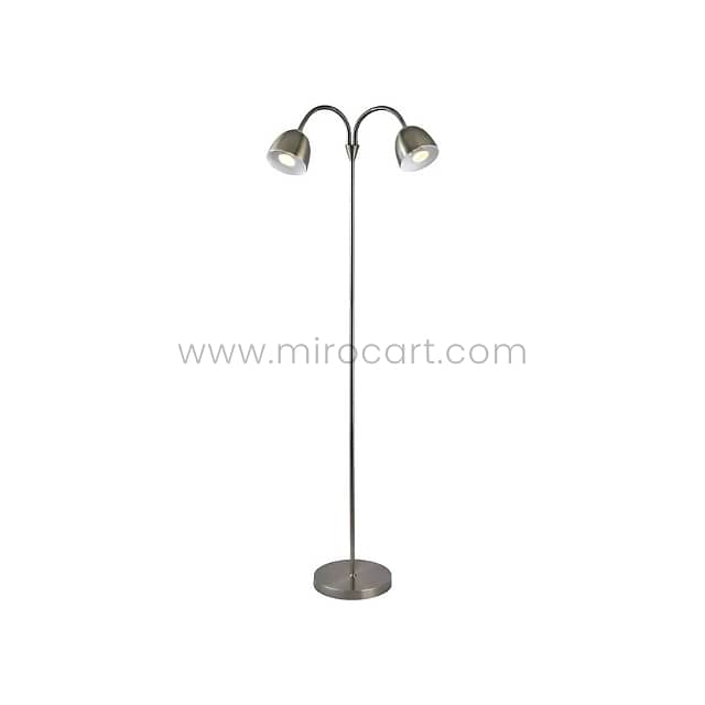 Twin-Head FJORD Floor Lamp – Sleek 140cm Metal Frame, 3 Color Options 6