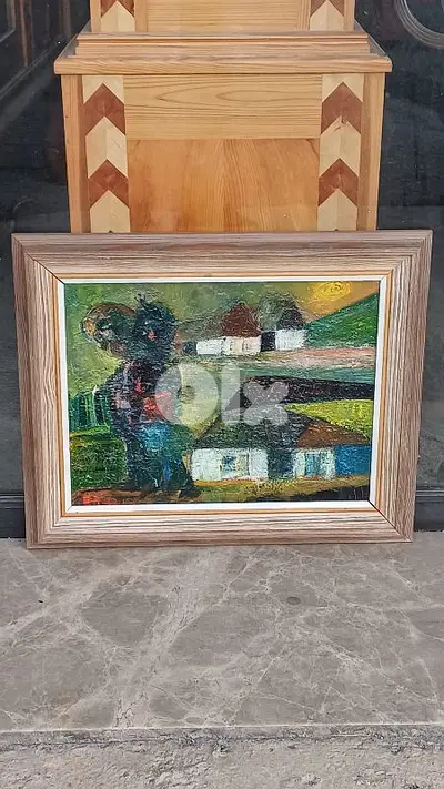 لوحة رسم زيتي اوروبية