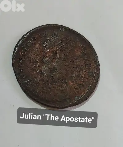 Julian II The Apostate  Ancient  Roman coin year  360 AD
