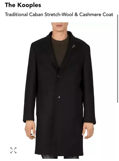 The Kooples. Never worn Luxury cachmere coat 100% pure, original 1200$