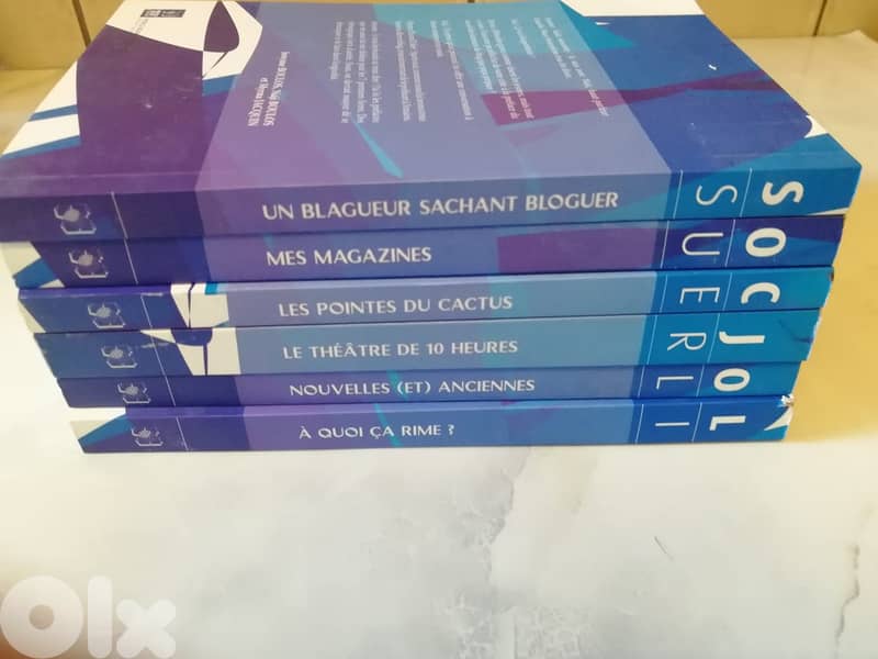 RECUEILS By Jean-claude Boulos six books set 1