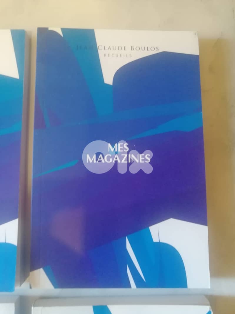RECUEILS By Jean-claude Boulos six books set 3