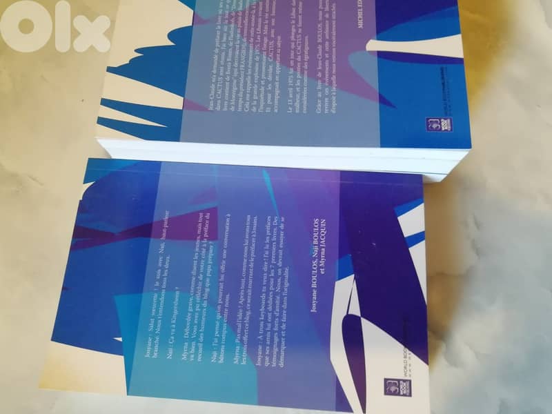 RECUEILS By Jean-claude Boulos six books set 7