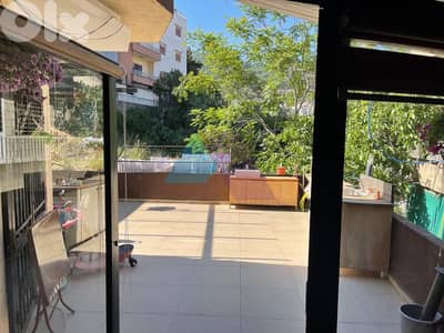 135 m2 apartment+terrace+open view 4sale in Ain Alak - شقة في عين علق