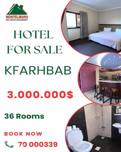 Prime Location Hotel For Sale in Kfarhbab !!!