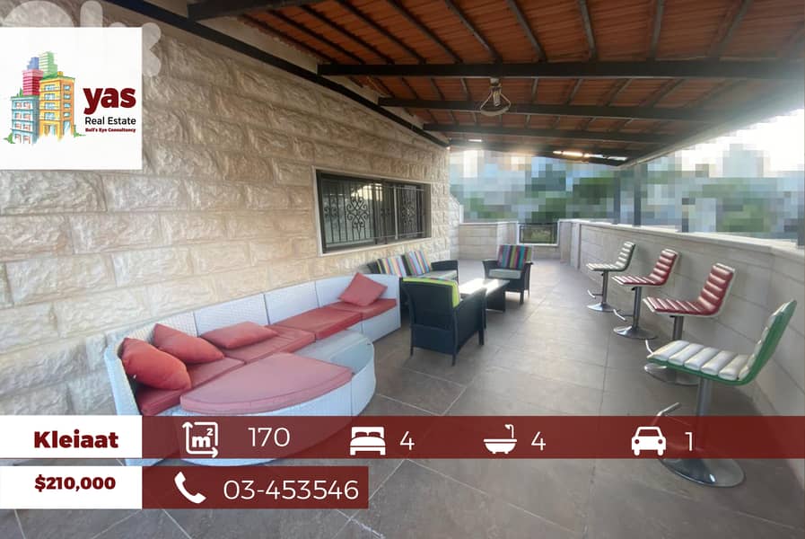 Kleiaat 170m2 | 50m2 Terrace | Duplex | Furnished | View | PA | 0
