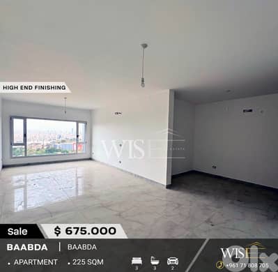 225 SQM Apartment for SALE – Baabda!