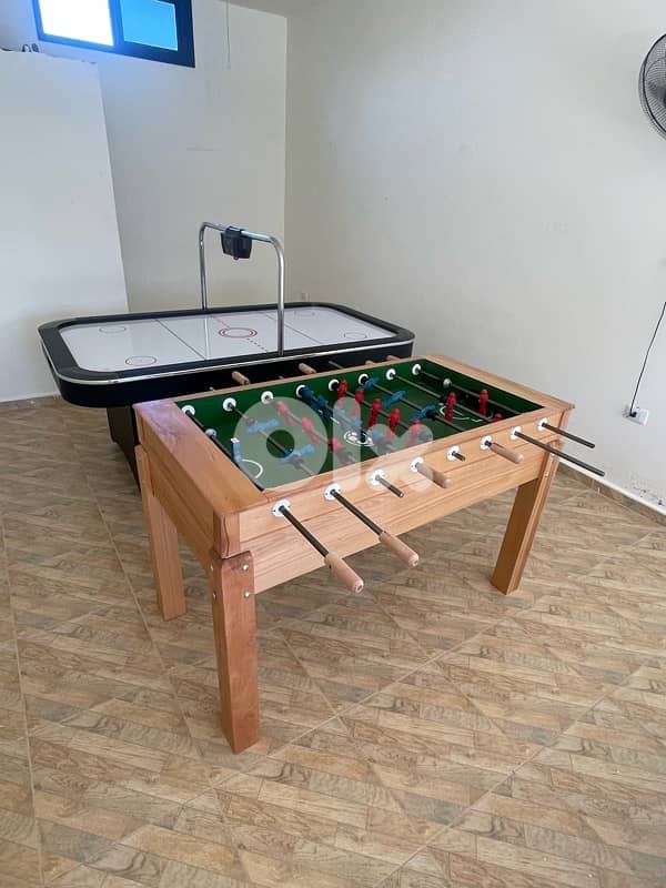 Billiard Pool Table, Air Hockey, Baby Foot ZAYN  Soccer Table 6