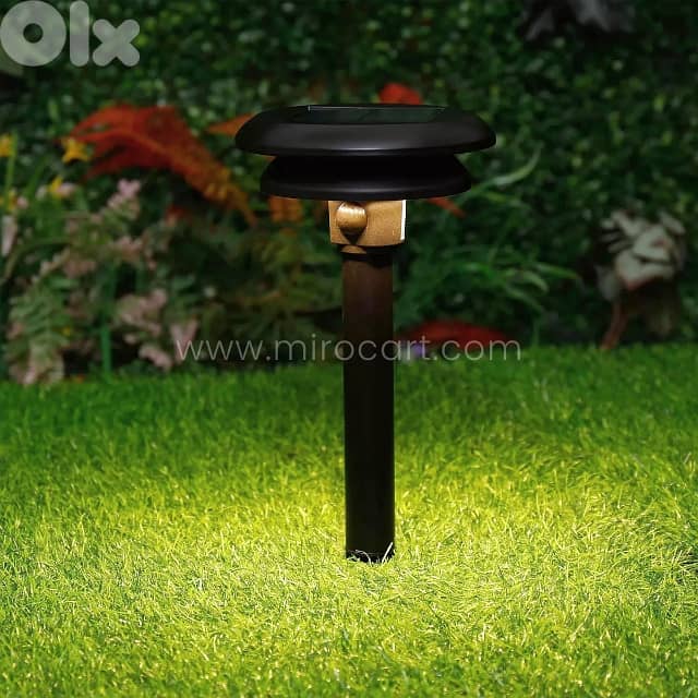 Solar Motion Pathway Light – Warm/Cool LED, Stainless & Waterproof 0