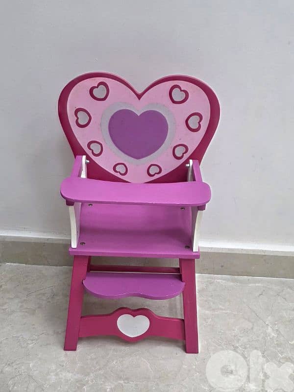 High chair for dolls 0