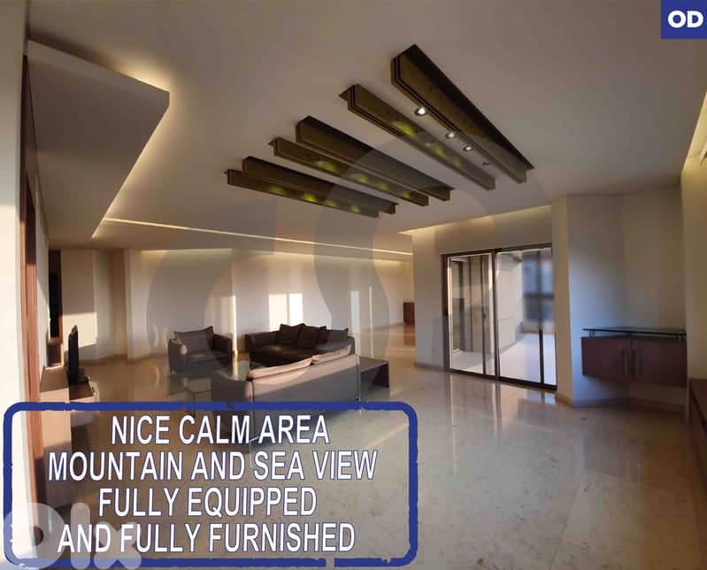 Fully Equipped and Fully Furnished IN RABIEH ! REF#OD124249 ! 0