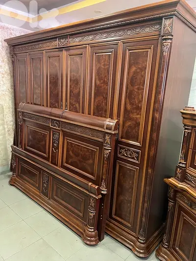 غرفة نوم ملكية مستوردة شبه جديدة