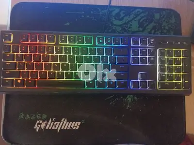 Razer Ornata Chroma keyboard (used) + Razer viper mini mouse (used)
