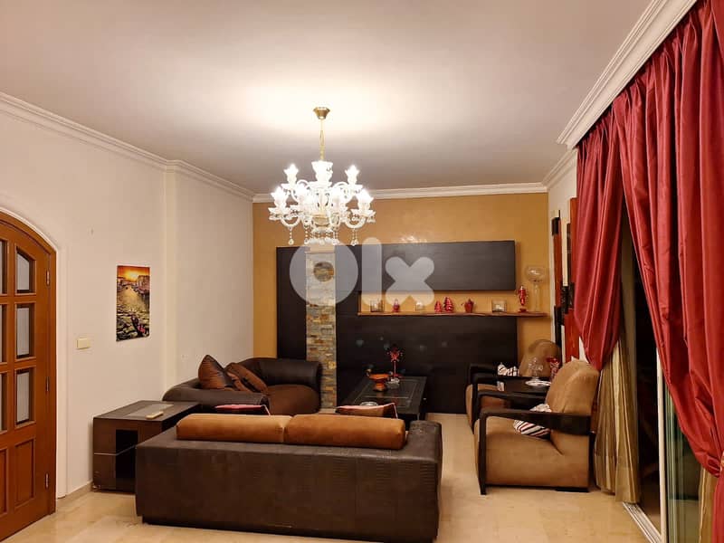 150 SQM Furnished Apartment in Zalka, Metn 0