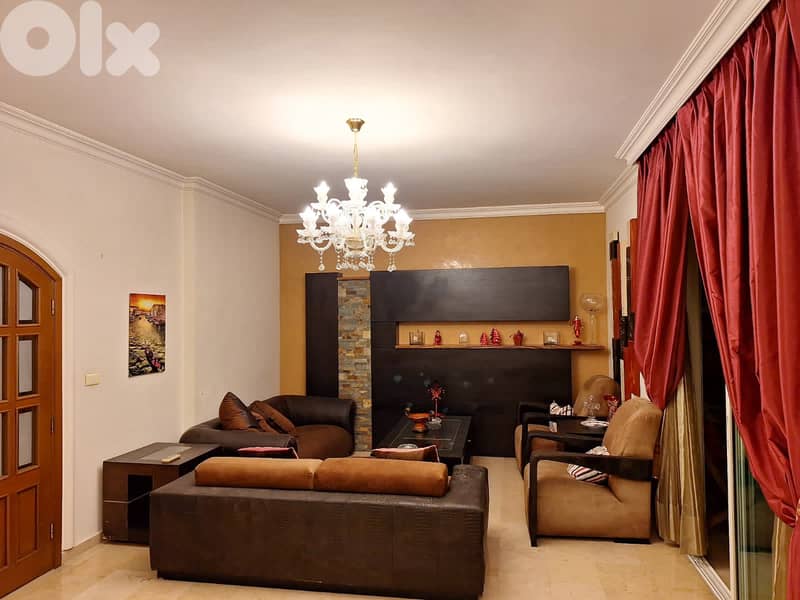 150 SQM Furnished Apartment in Zalka, Metn 0