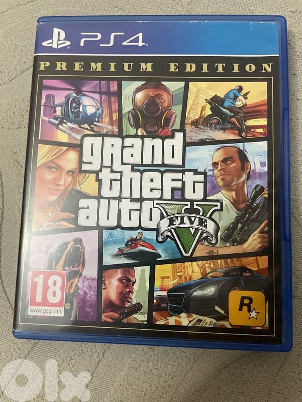 gta 5 ps4 PREMIUM EDITION 0