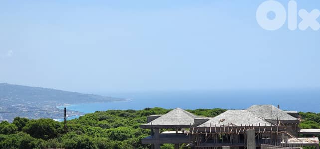 Villa for sale in Batroun/ Under construction/ View/ Pool/ Garden