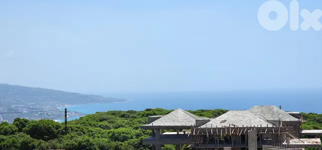 Villa for sale in Batroun/ Under construction/ View/ Pool/ Garden